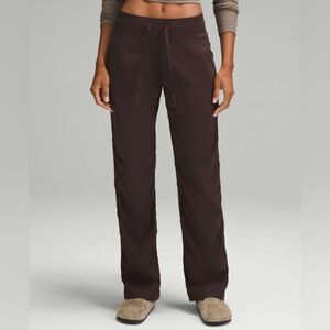 LULULEMON DANCE STUDIO MID-RISE PANT *REGULAR IN ESPRESSO